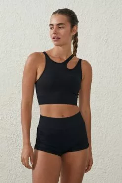 Body Seamless Double Strap Tank