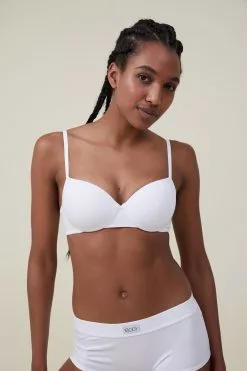 The Body Cotton Contour Bra