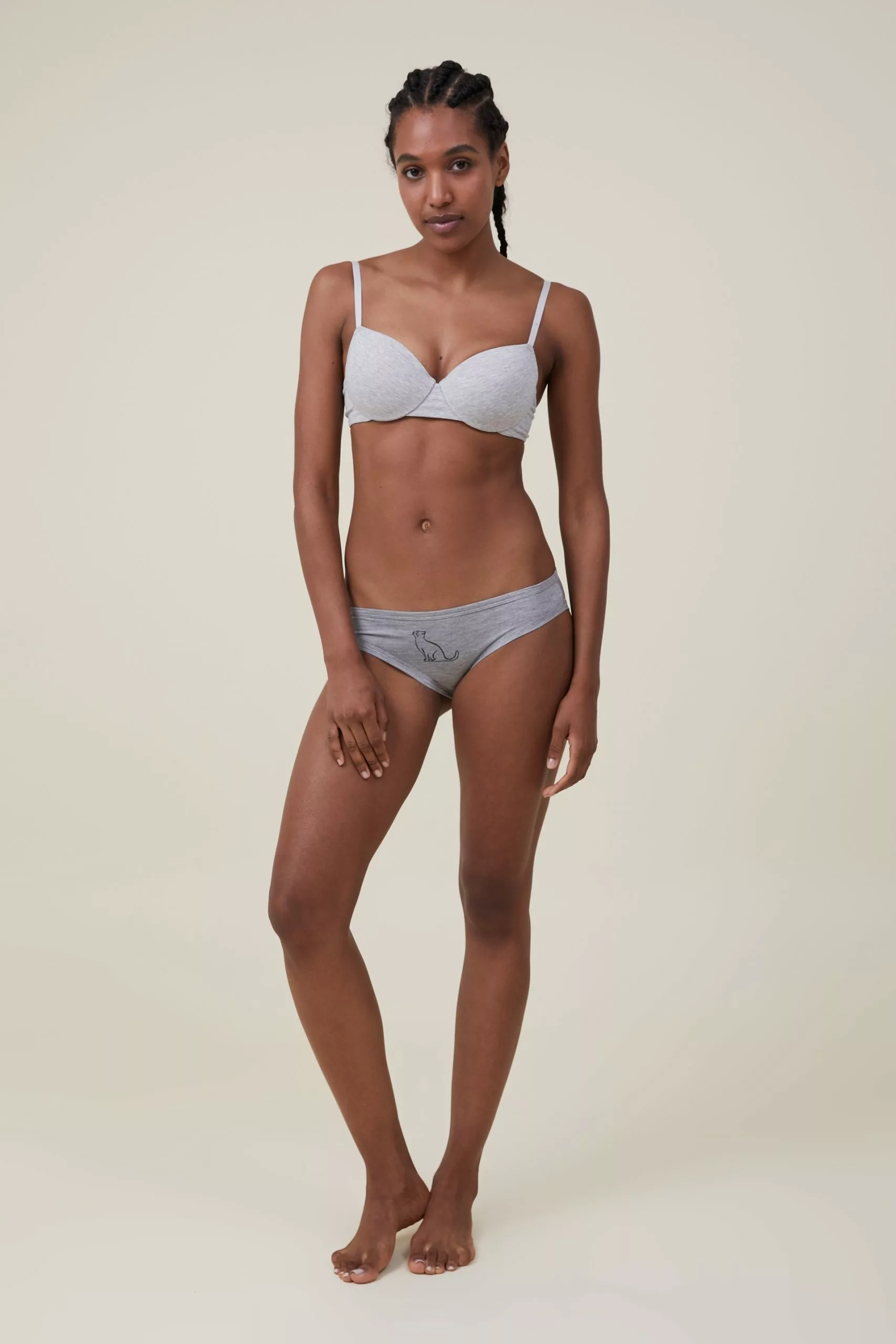 The Body Cotton Contour Bra - Image 4