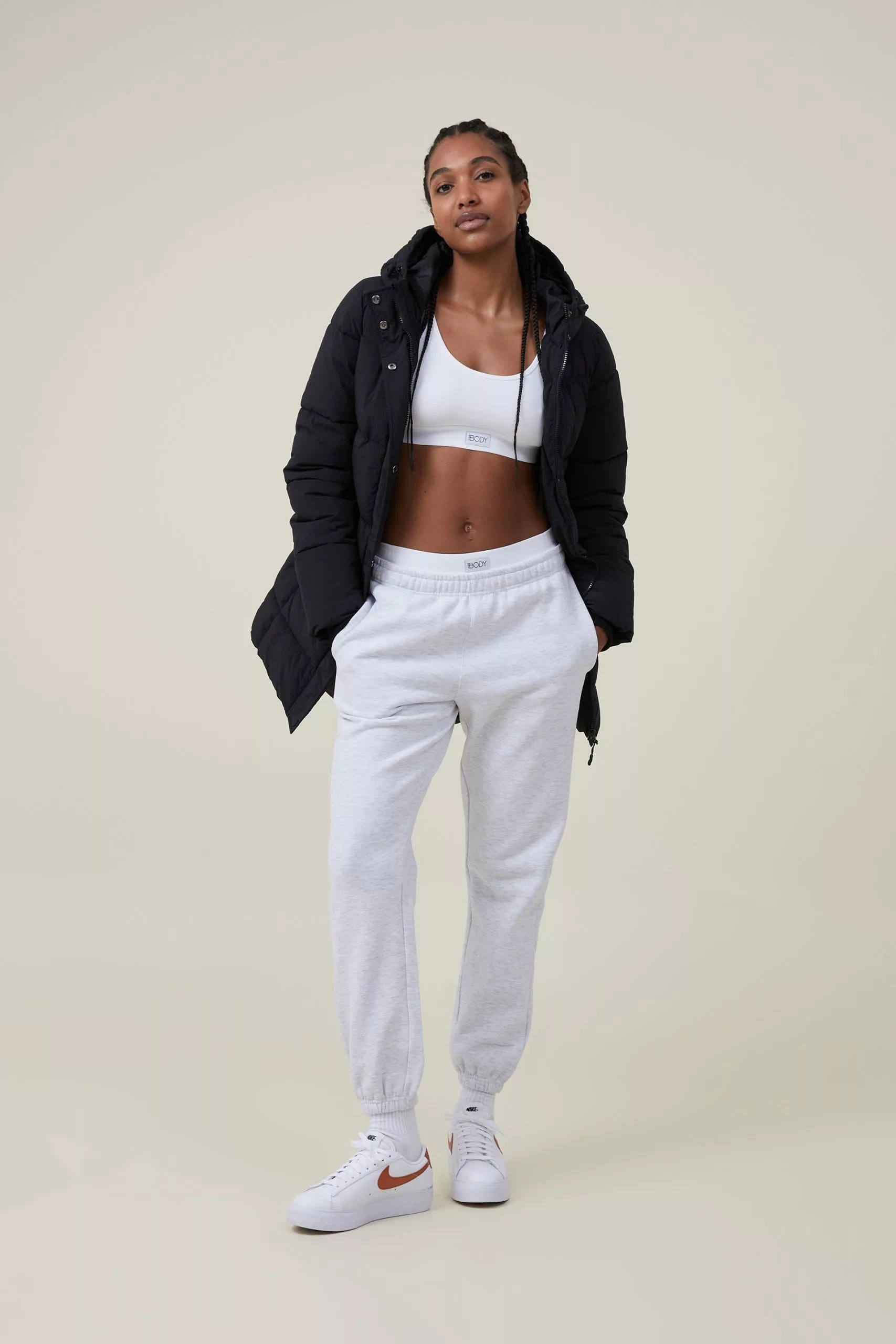 Body The Recycled Mid Length Explorer Mother Puffer