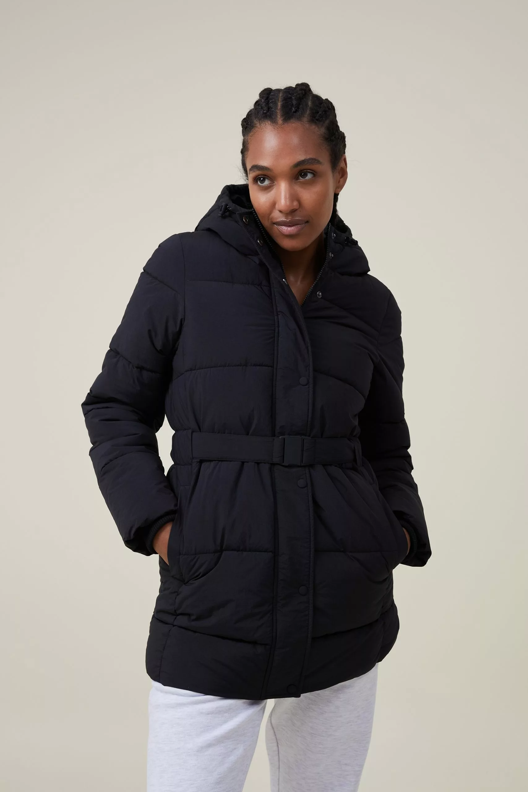 Body The Recycled Mid Length Explorer Mother Puffer - Image 4