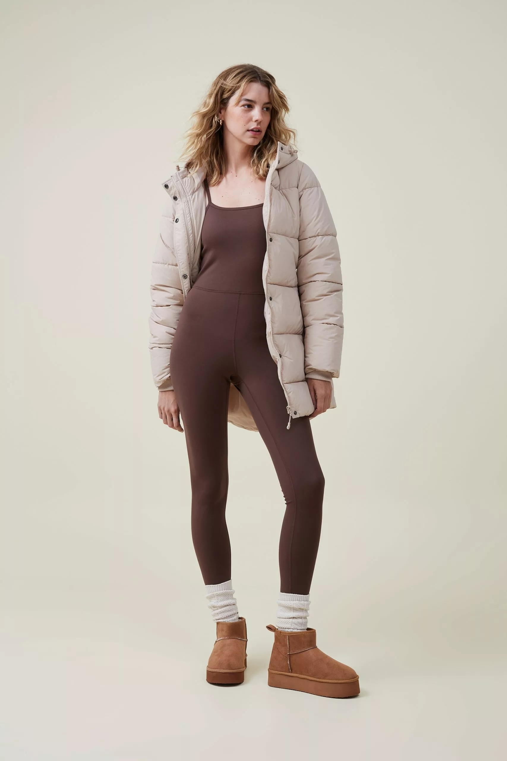 Body The Recycled Mid Length Explorer Mother Puffer