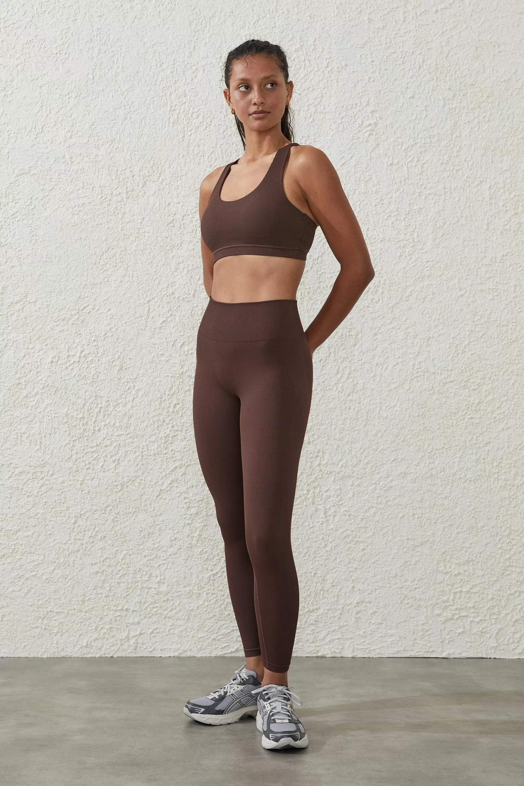 Body Rib Strappy Sports Crop - Image 3