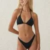 Body High Side Brazilian Seam Bikini Bottom