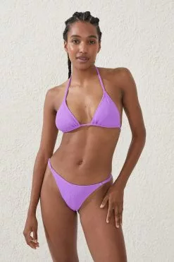 Body Thin Strap High Side Thong Bikini Bottom