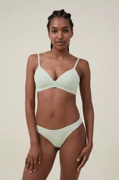 Body Organic Cotton Rib Brasiliano Brief