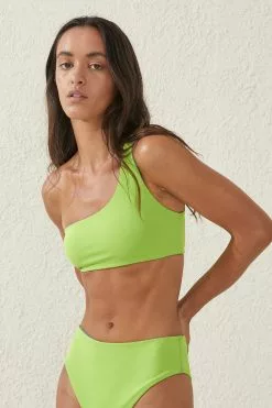 Body Reversible One Shoulder Bikini Top