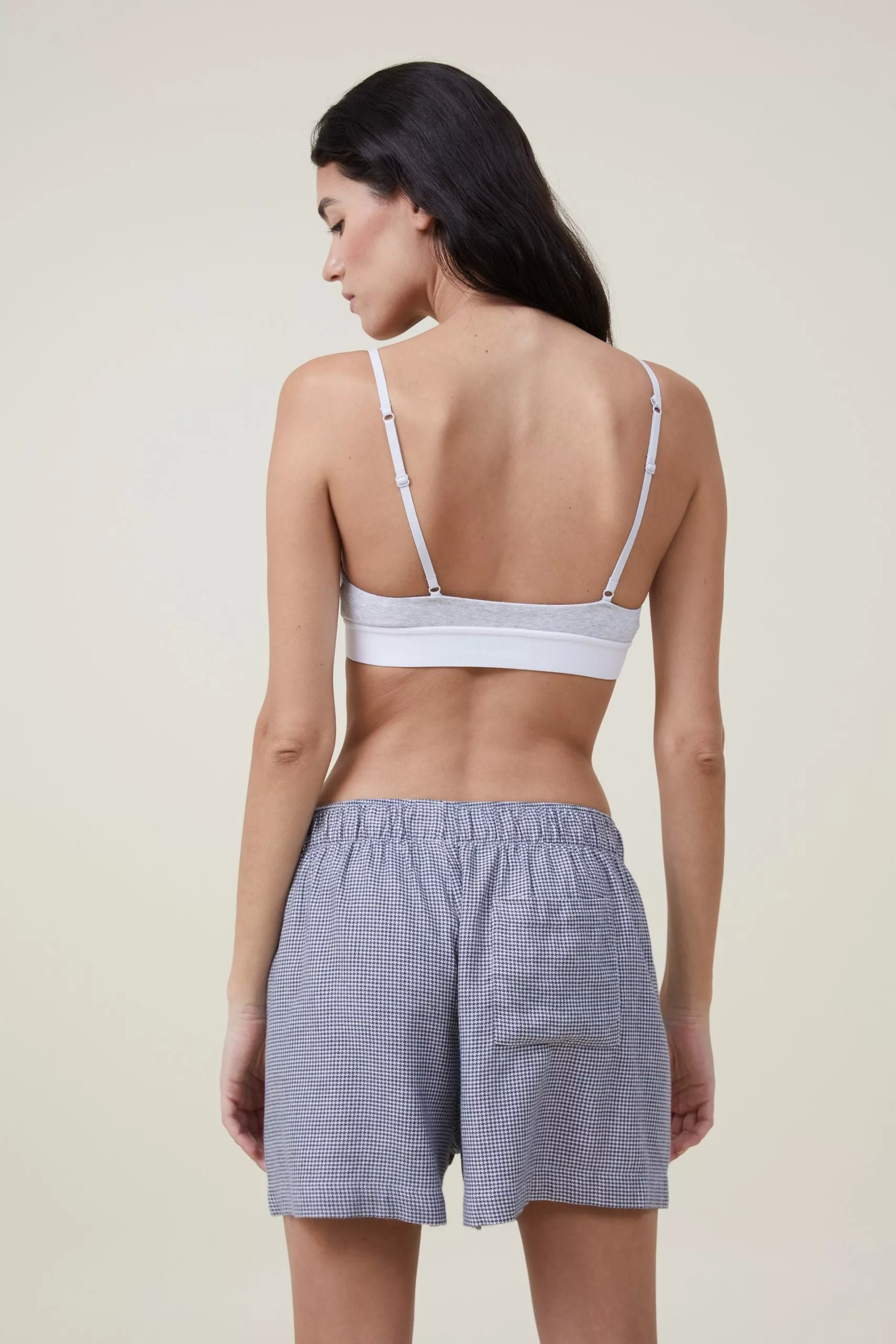 Body Flannel Boyfriend Boxer Short - Image 3