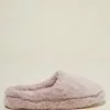 Body Plush Fur Scuff Slipper