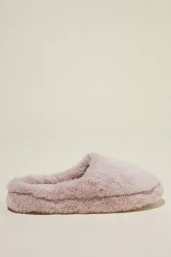 Body Plush Fur Scuff Slipper