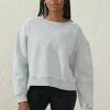 Body Active Washed Boxy Crew Jumper