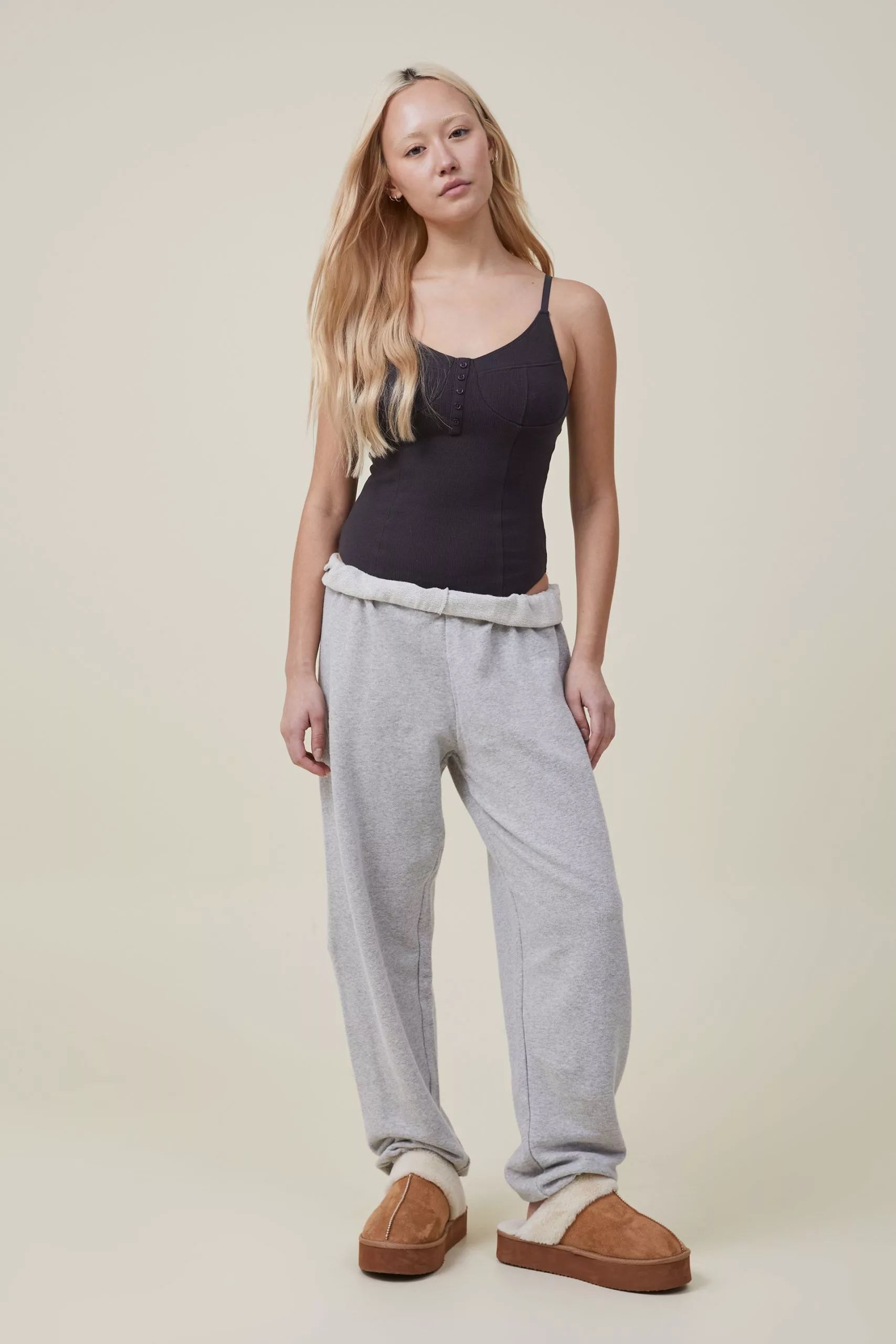 Rib Sleeveless Bodysuit - Image 4