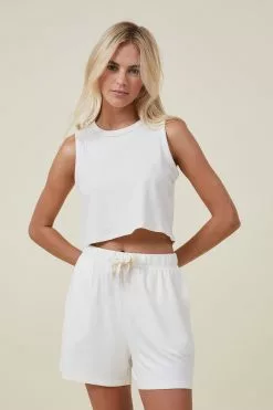 Body Lounge Jersey Crop Top