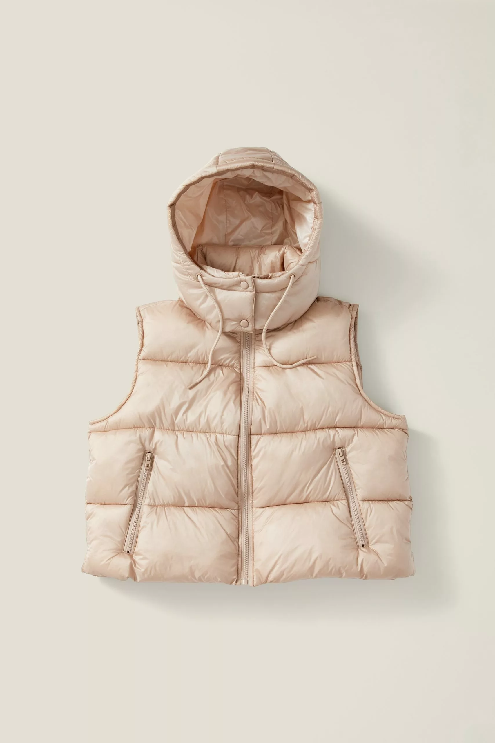 Body The Recycled Mother Hooded Puffer Vest - Image 6