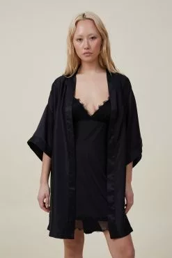 Body Satin Robe