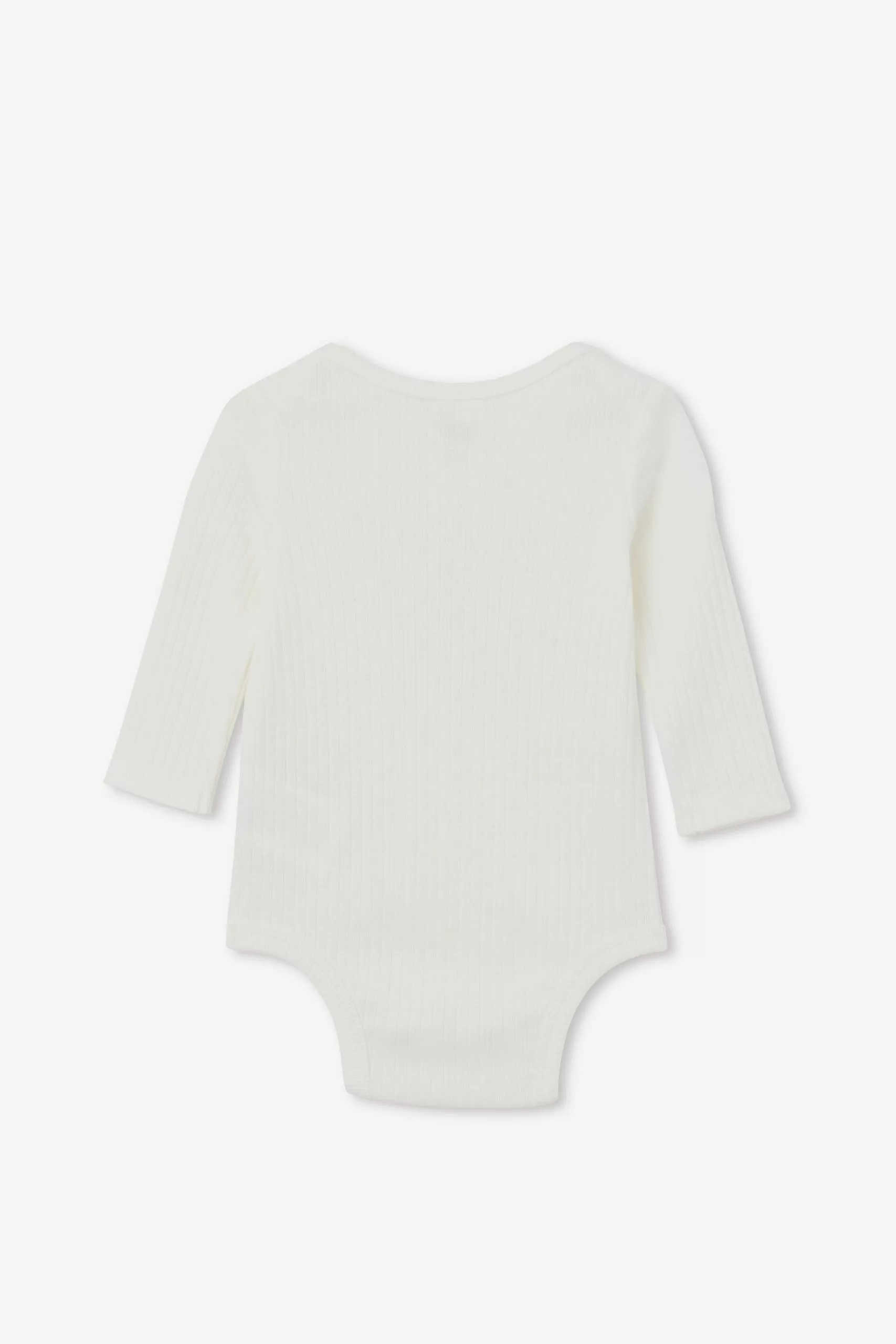 Organic Newborn Long Sleeve Bubbysuit - Image 3