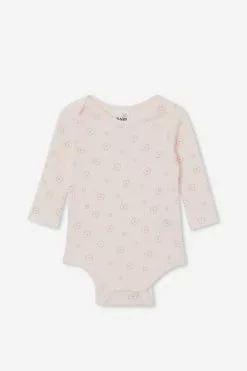 Organic Newborn Long Sleeve Bubbysuit