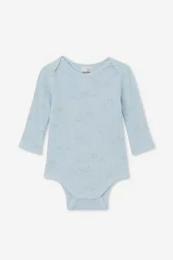 Organic Newborn Long Sleeve Bubbysuit