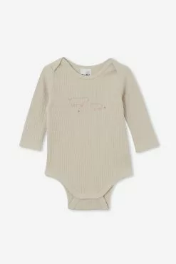 Organic Newborn Long Sleeve Bubbysuit