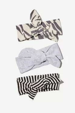 3 Pack Tie Headband