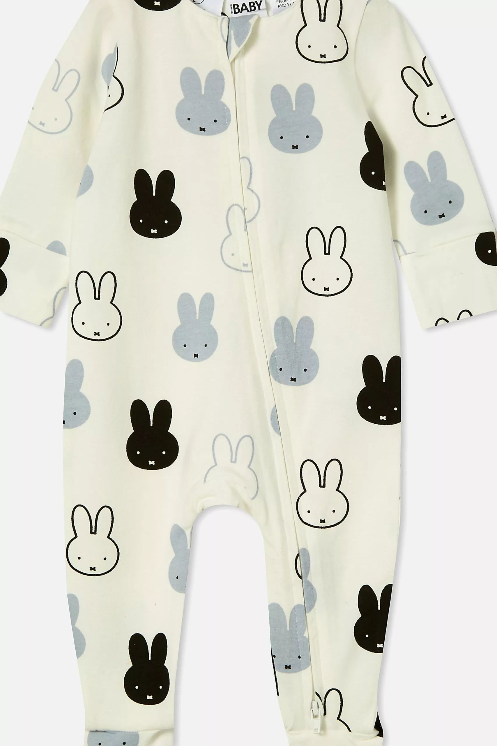 The Long Sleeve Zip Romper- Lcn - Image 2