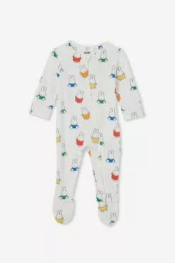 The Long Sleeve Zip Romper- Lcn