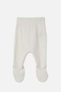 Organic Newborn Footed Legging