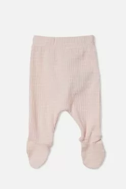 Organic Newborn Footed Legging