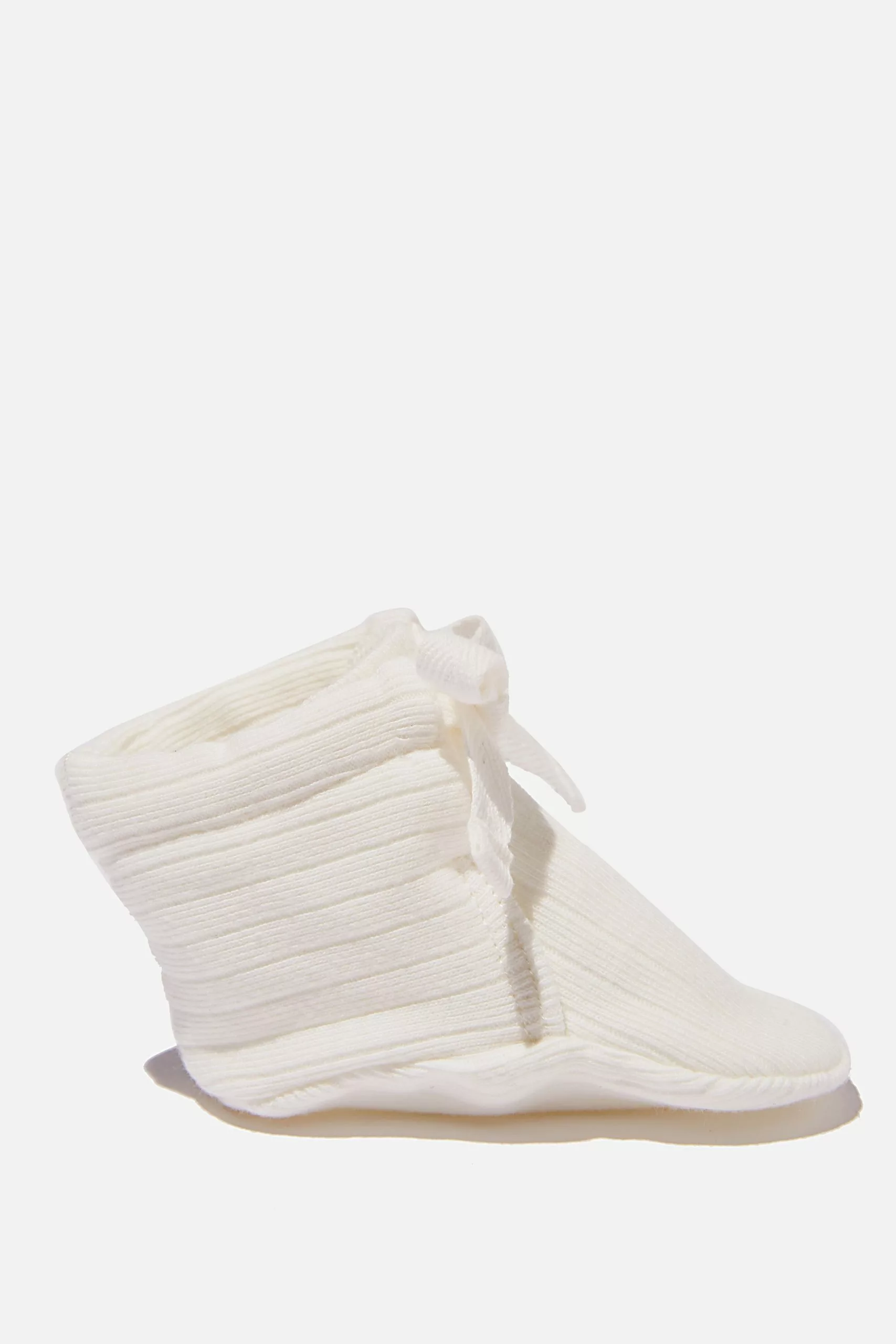 Organic Newborn Booties - Image 2