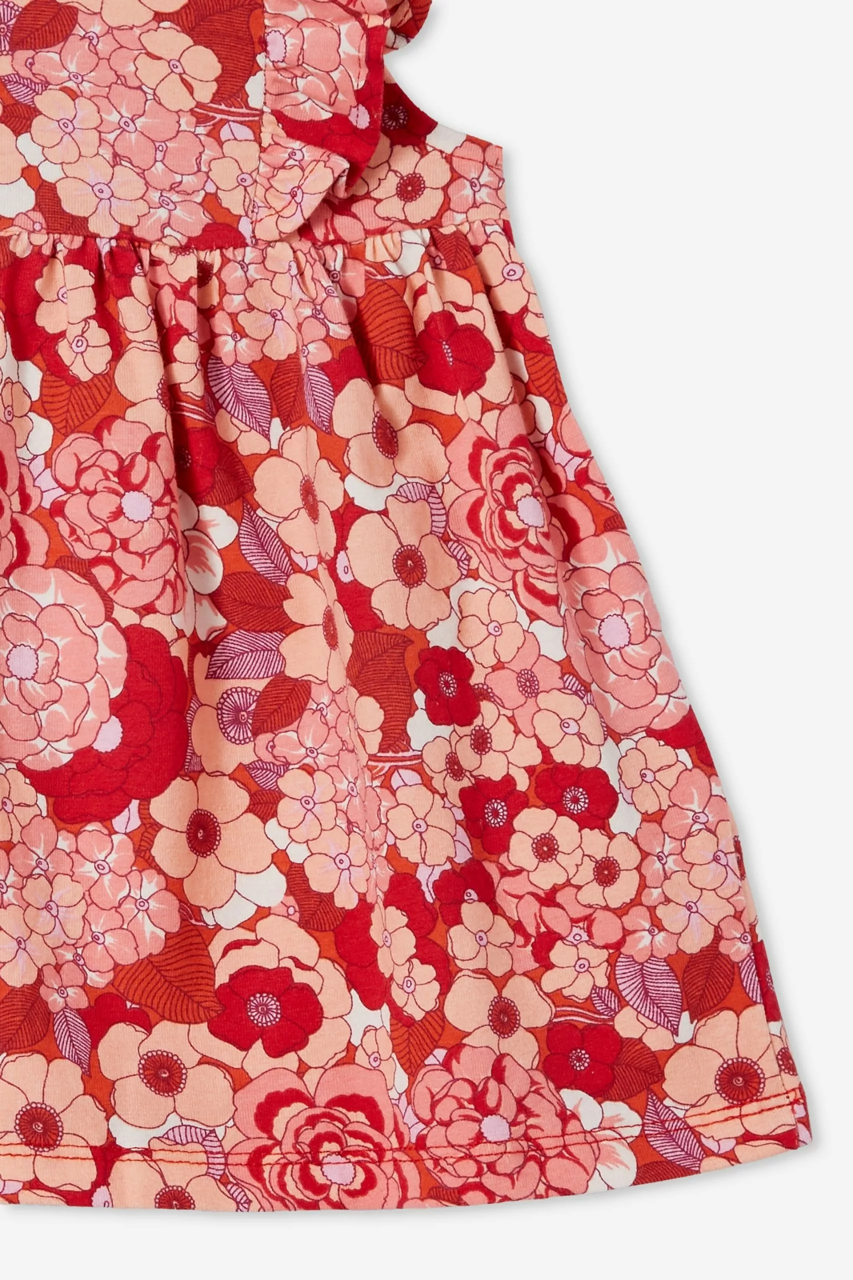 Megan Sleeveless Ruffle Dress - Image 2