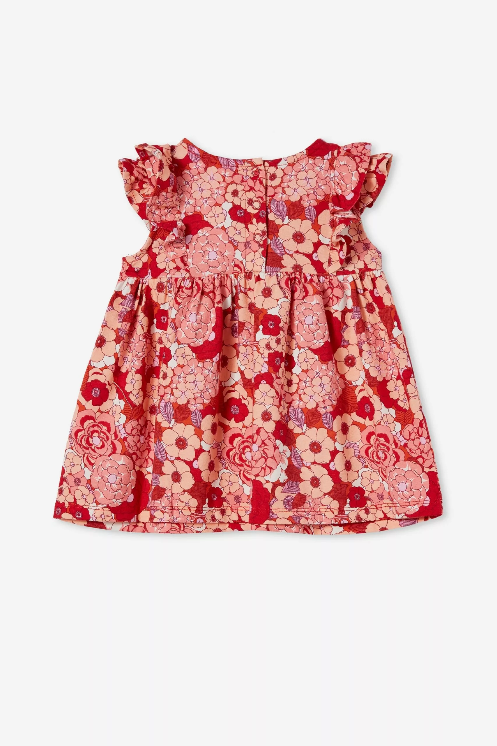 Megan Sleeveless Ruffle Dress - Image 3