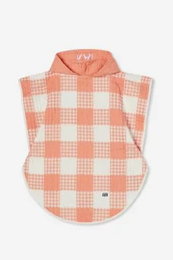 Kids Waffle Hooded Towel - Personalised