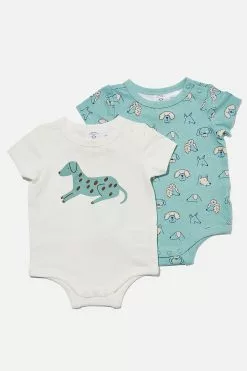 2 Pack Short Sleeve Bubbysuit