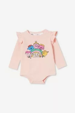 The Long Sleeve Ruffle Bubbysuit-Lcn