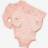 2 Pack Essentials Long Sleeve Bubbysuit