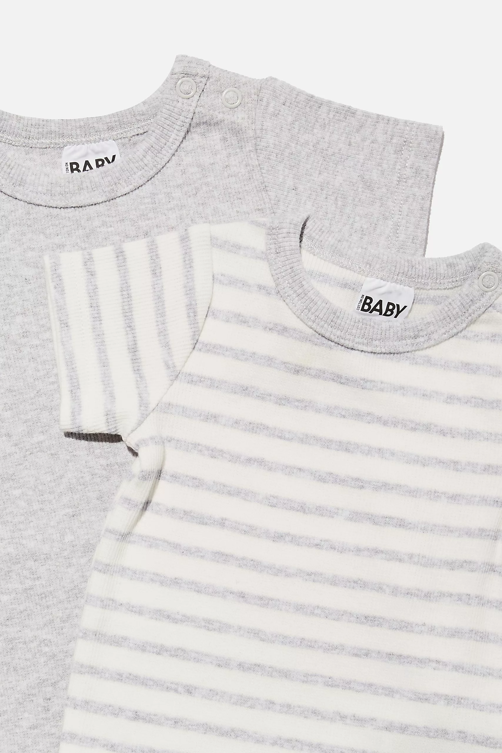 2 Pack Essentials Short Sleeve Bubbysuit - Image 2