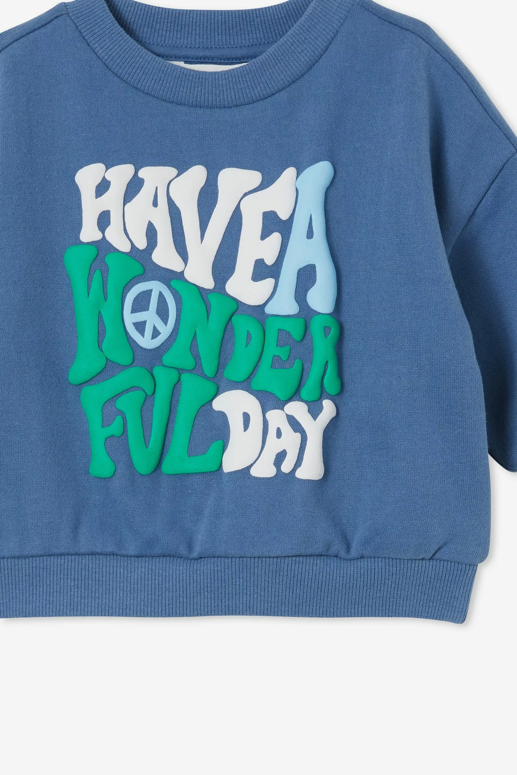 Dusty Drop Shoulder Sweater - Image 2