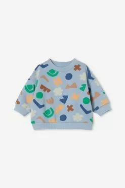 Dusty Drop Shoulder Sweater