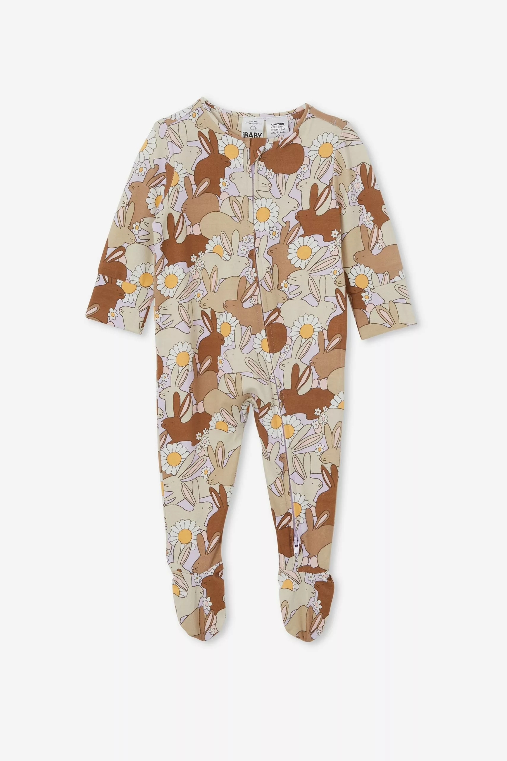 The Long Sleeve Zip Romper