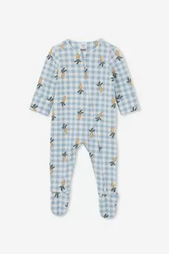 The Long Sleeve Zip Romper