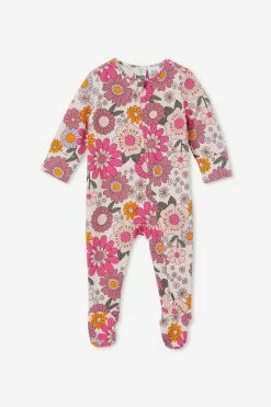 The Long Sleeve Zip Romper