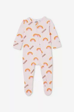 The Long Sleeve Zip Romper