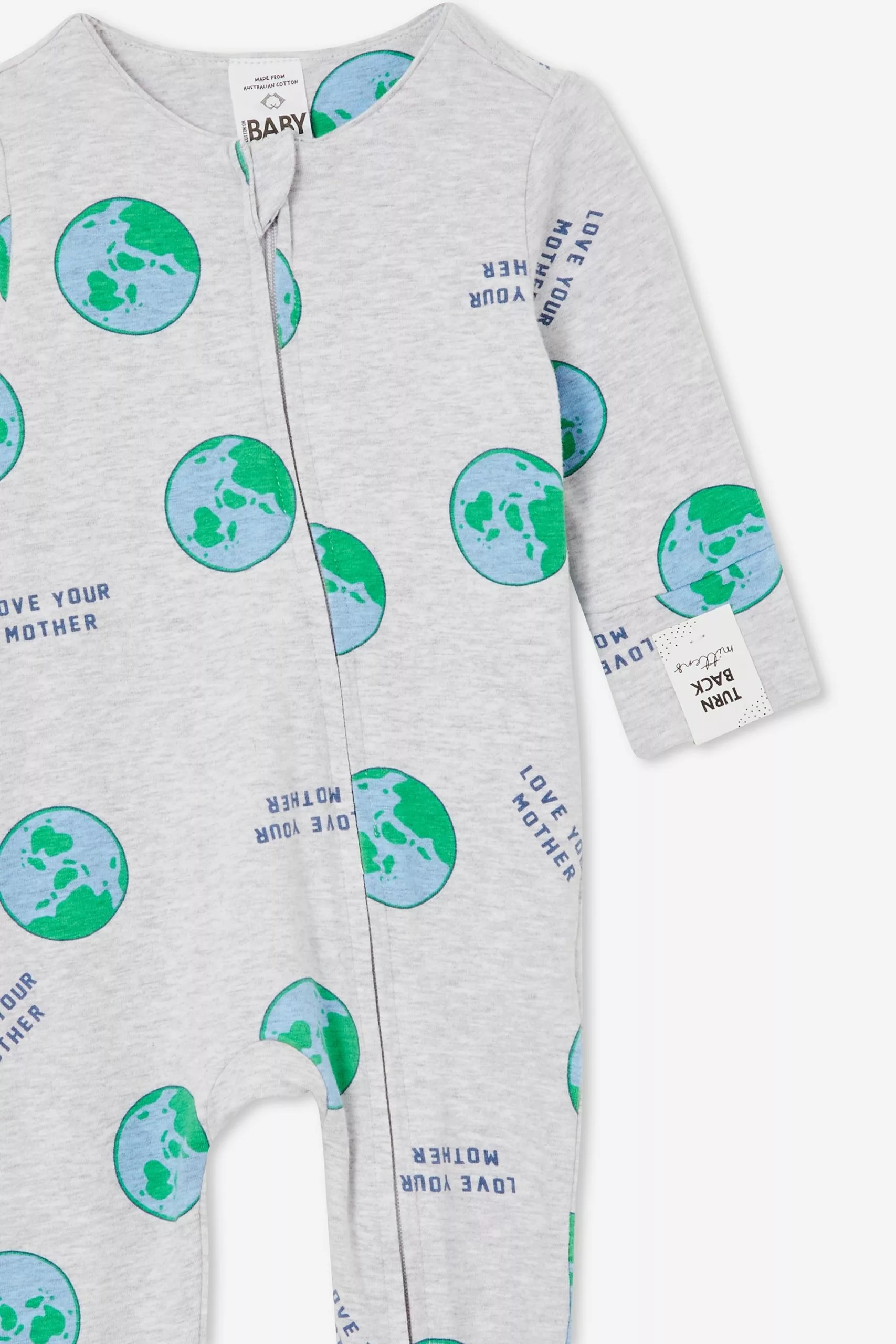 The Long Sleeve Zip Romper - Image 2