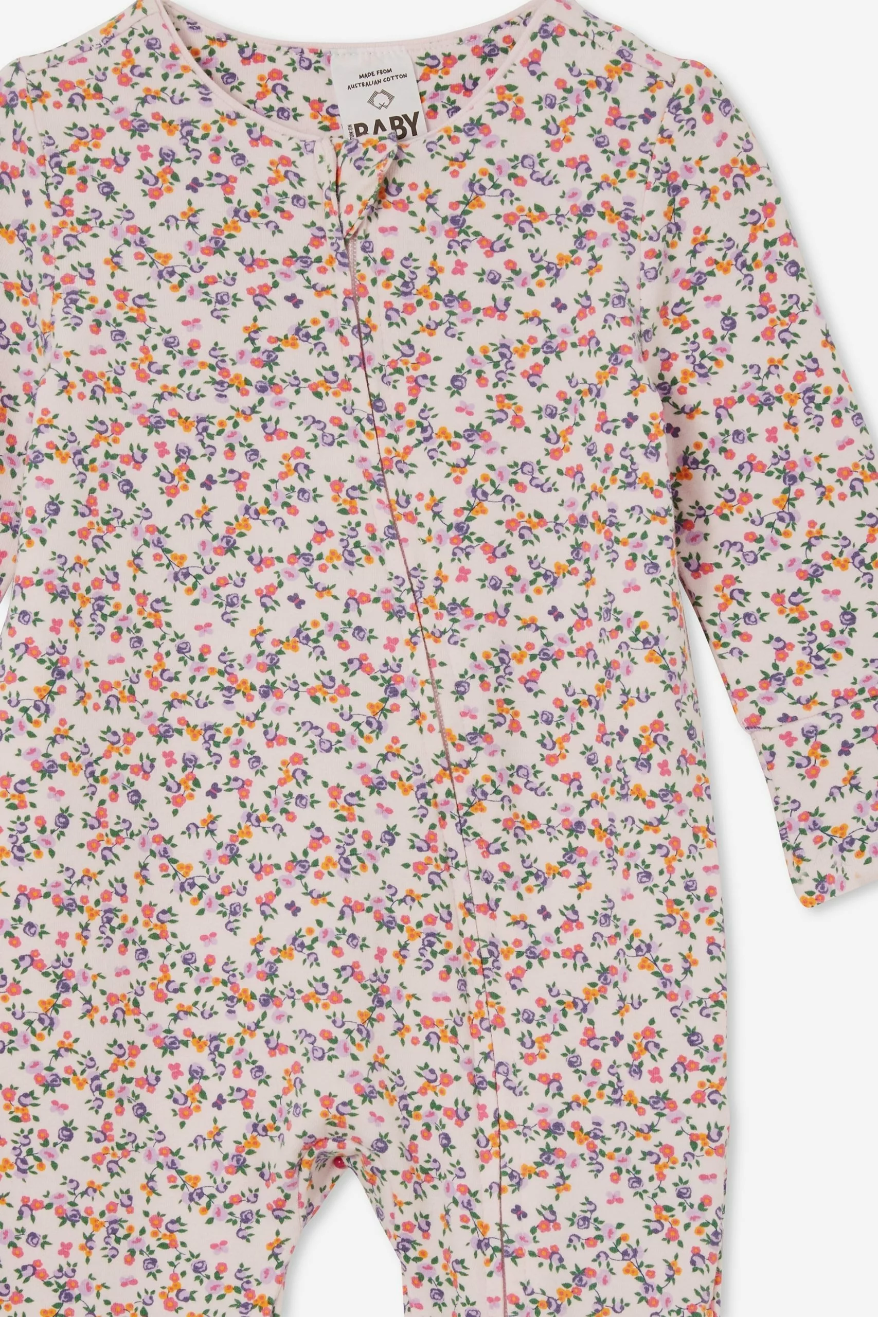 The Long Sleeve Zip Romper - Image 2