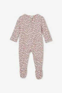 The Long Sleeve Zip Romper