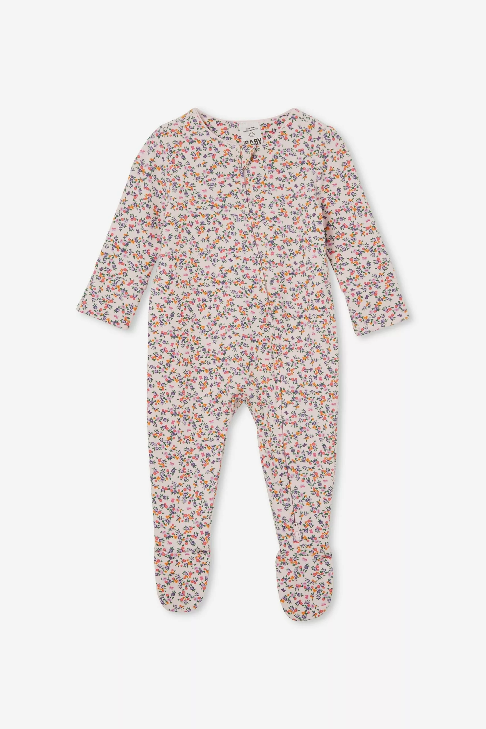 The Long Sleeve Zip Romper