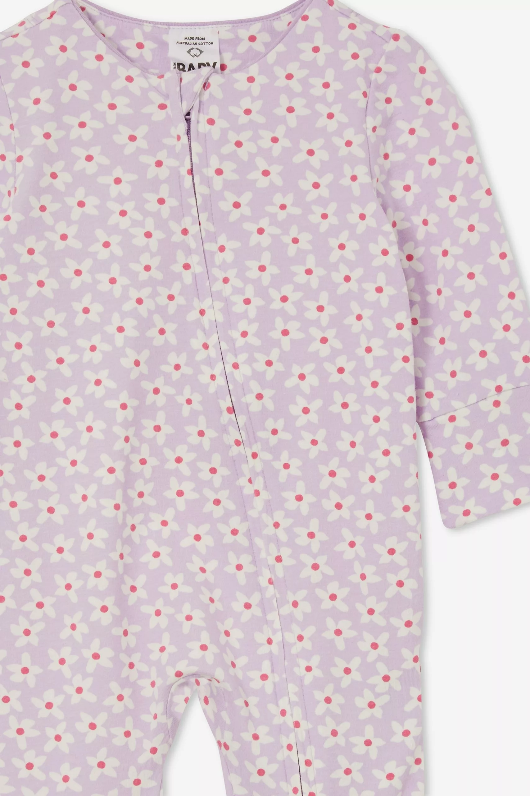 The Long Sleeve Zip Romper - Image 2