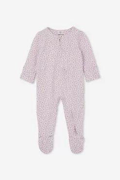 The Long Sleeve Zip Romper