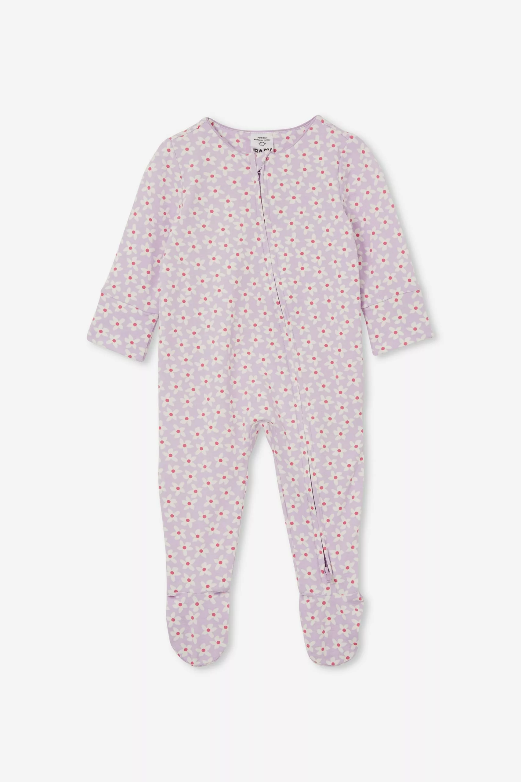 The Long Sleeve Zip Romper