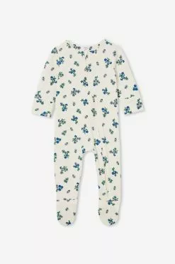 The Long Sleeve Zip Romper